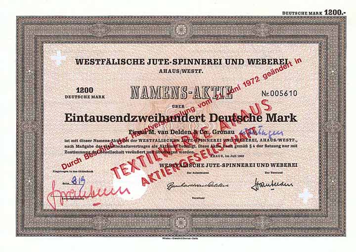 Westfälische Jute Spinnerei & Weberei