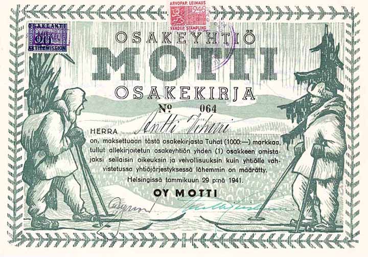 Osakeyhtiö Motti