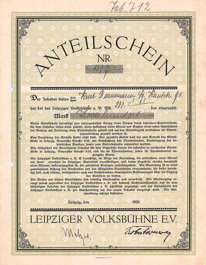 Leipziger Volksbühne e.V.