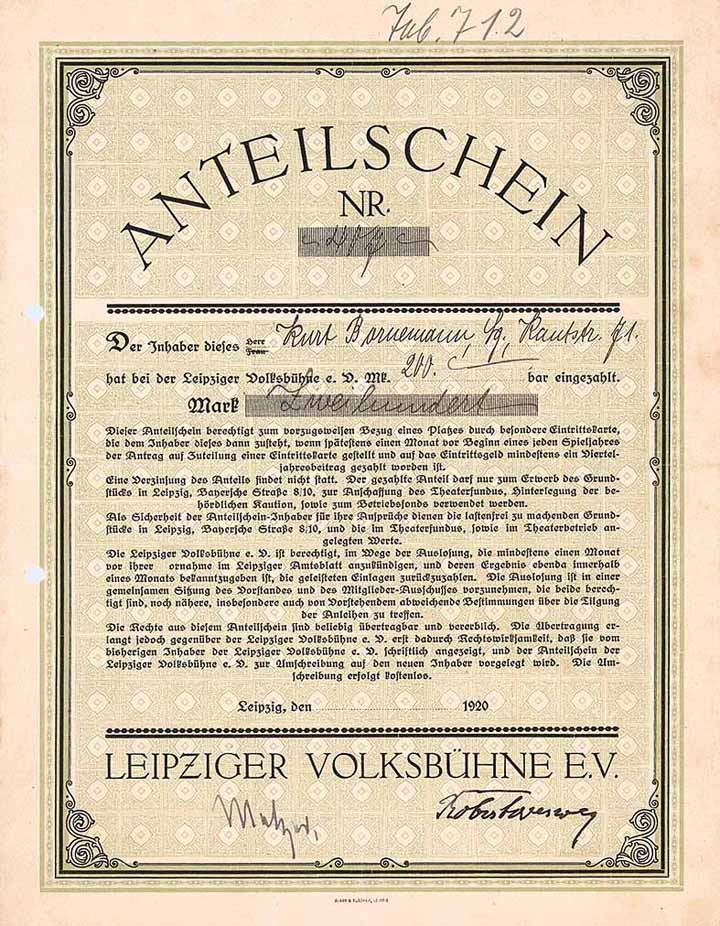 Leipziger Volksbühne e.V.