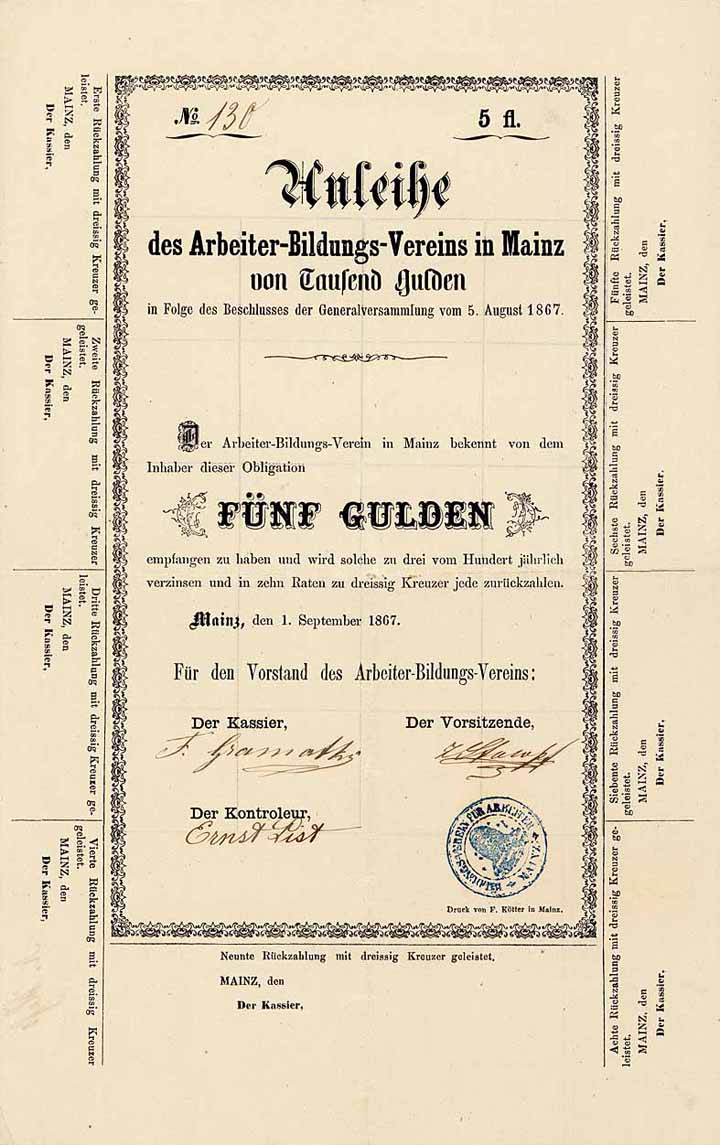 Arbeiter-Bildungs-Verein in Mainz