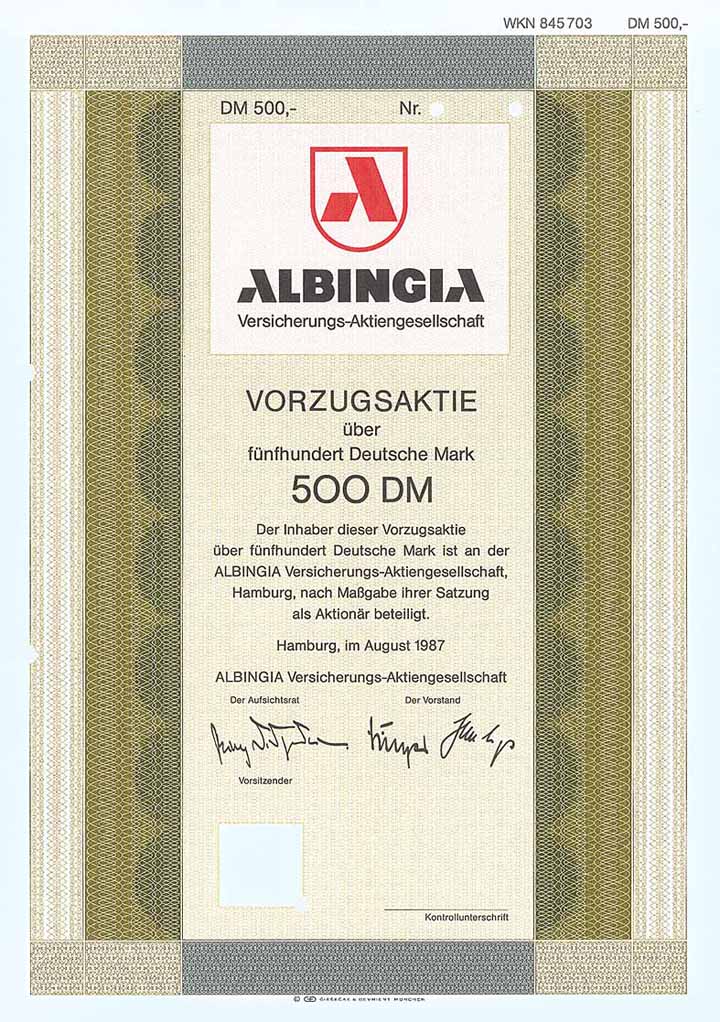 Albingia Versicherungs-AG