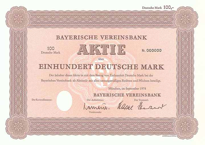 Bayerische Vereinsbank