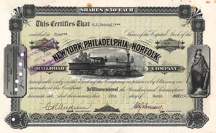 New York, Philadelphia & Norfolk Railroad