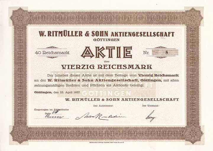 W. Ritmüller & Sohn AG