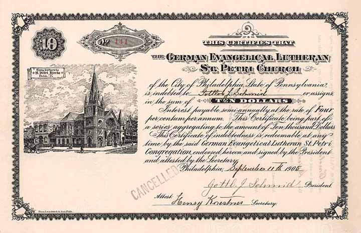 German Evangelical Lutheran St. Petri Church Congregation