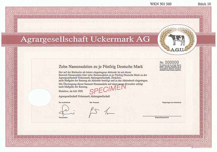 Agrargesellschaft Uckermark AG