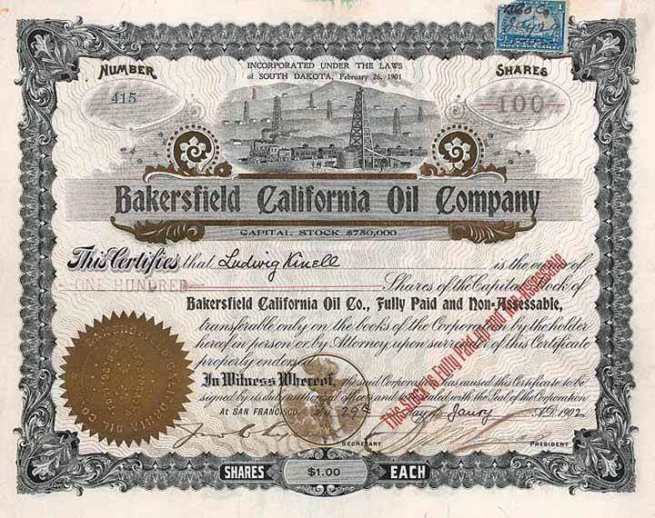 Bakersfield California Oil Co.