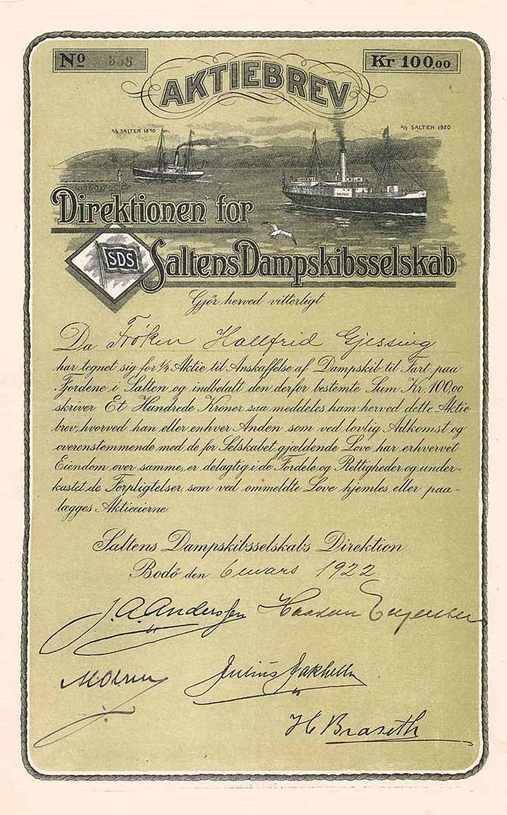 Saltens Dampskibsselskab
