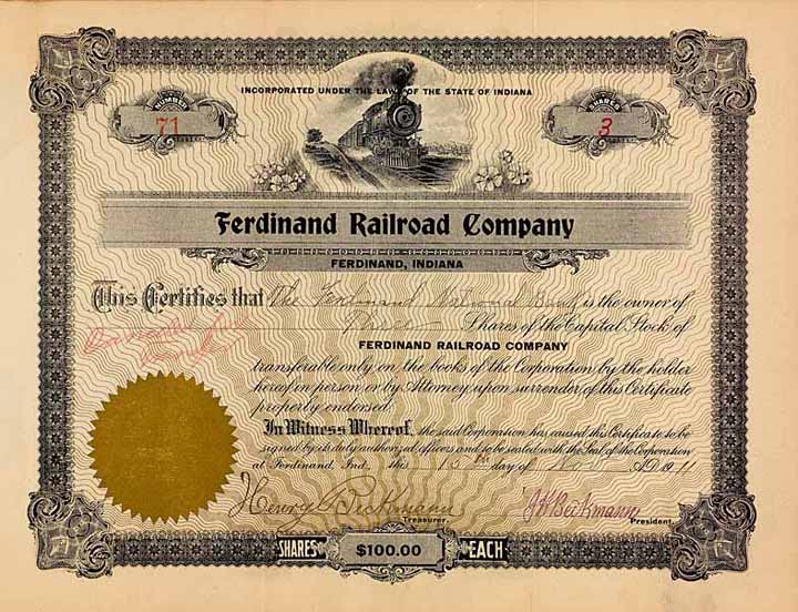 Ferdinand Railroad