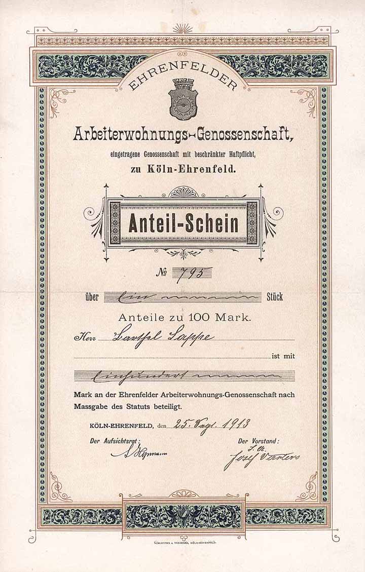Ehrenfelder Arbeiterwohnungs-Genossenschaft eGmbH