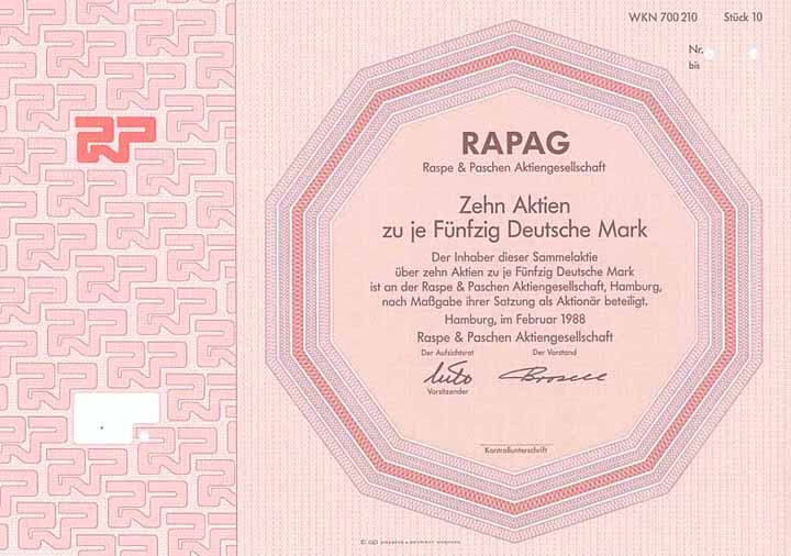 Raspe & Paschen AG