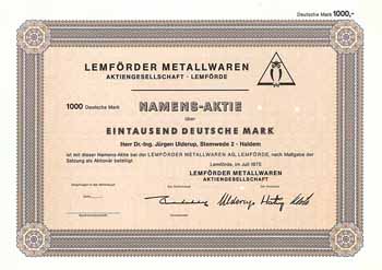 Lemförder Metallwaren AG