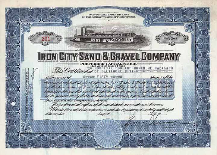 Iron City Sand & Gravel Co.