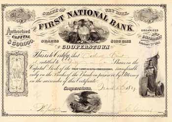 First National Bank of Cooperstown, N.Y.