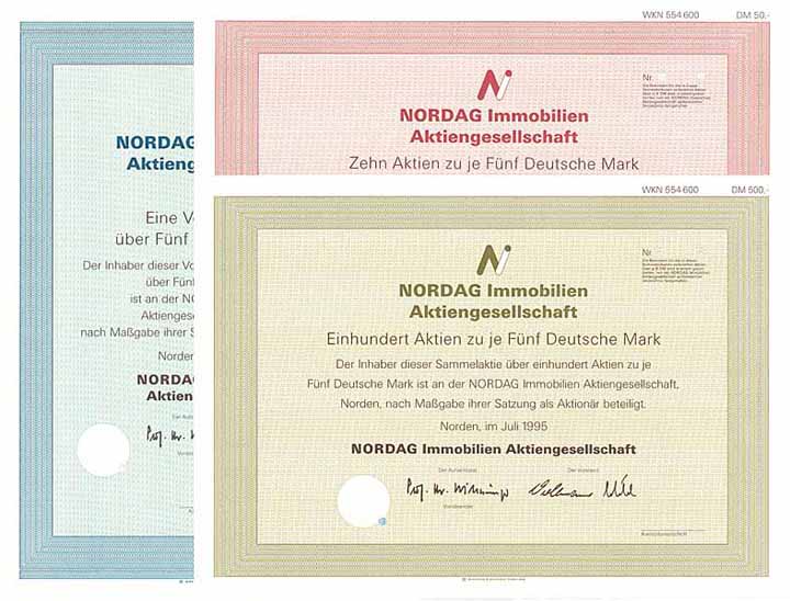 NORDAG Immobilien AG (6 Stücke)
