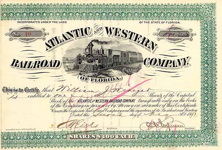 Atlantic & Western Railroad (of Florida)