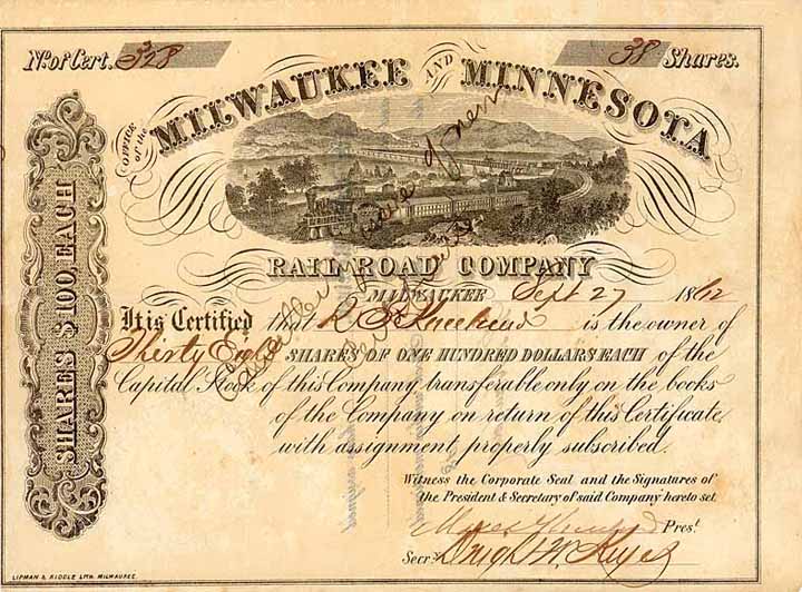 Milwaukee & Minnesota Railroad