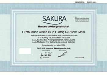 Sakura Handels AG AG