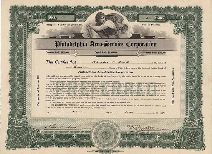 Philadelphia Aero-Service Corp.