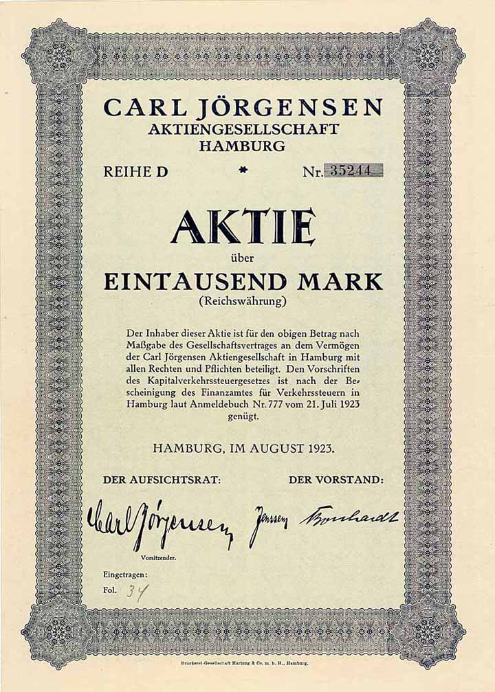 Carl Jörgensen AG