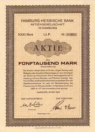 Hamburg-Hessische Bank AG