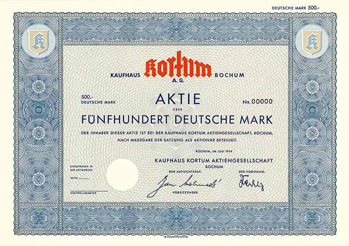 Kaufhaus Kortum AG
