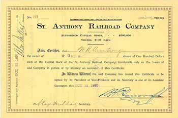 St. Anthony Railroad