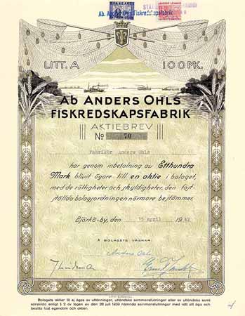 AB Anders Ohls Fiskredskapsfabrik