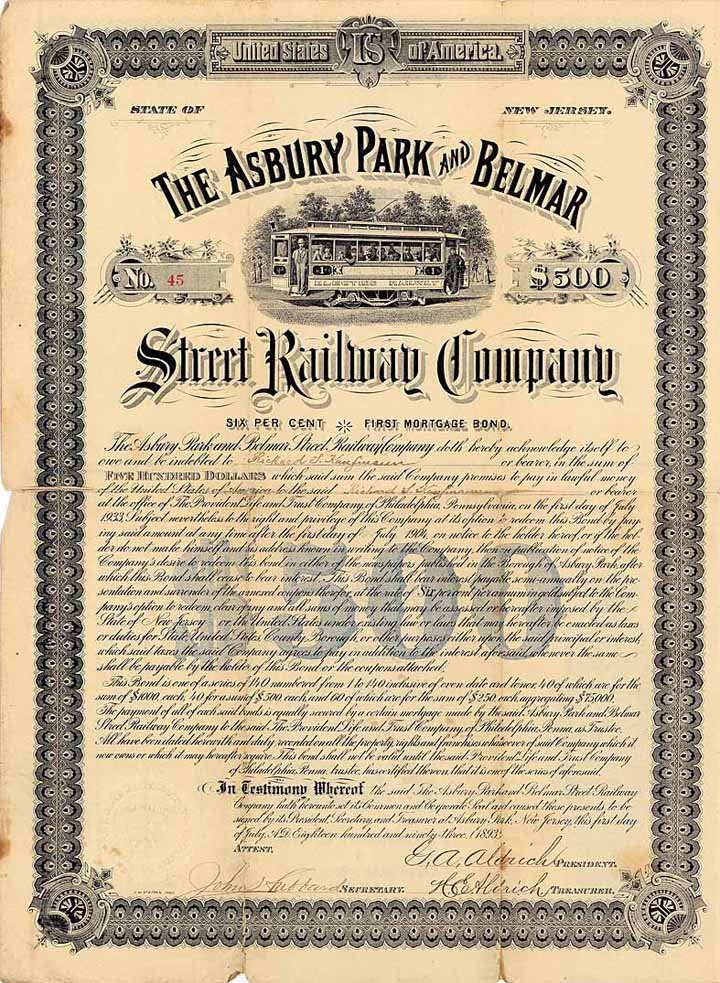 Asbury Park and Belmar Street Railway