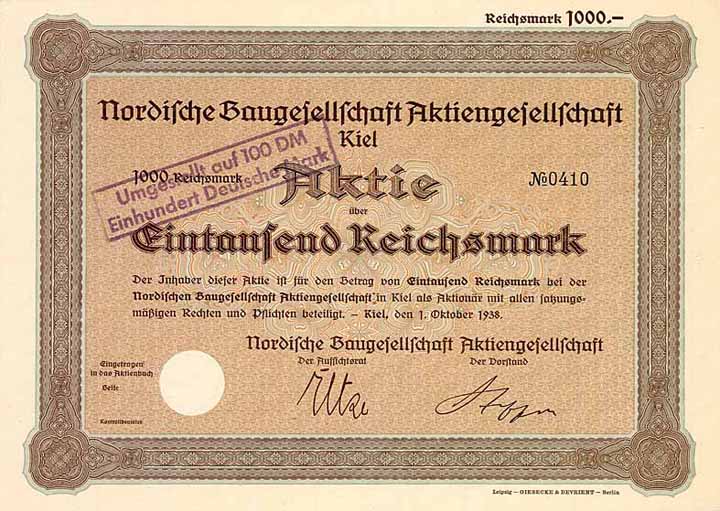 Nordische Baugesellschaft AG