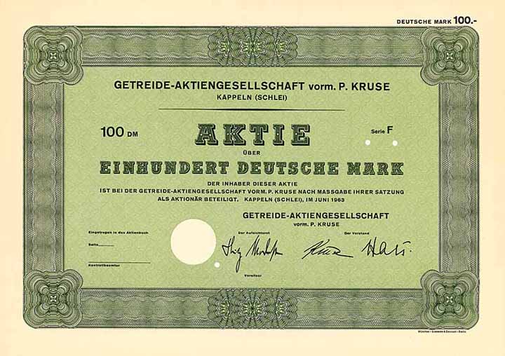 Getreide-AG vorm. P. Kruse