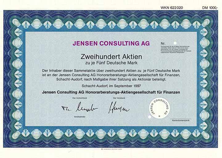 Jensen Consulting AG