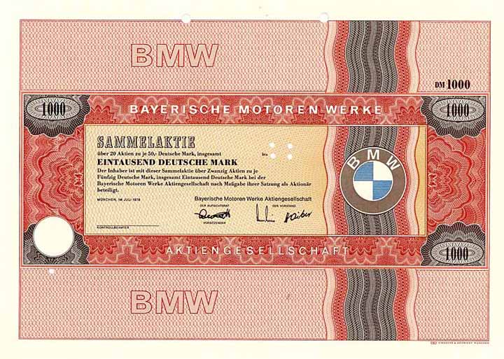 Bayerische Motoren Werke AG