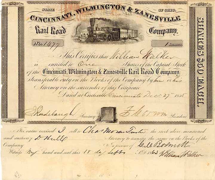 Cincinnati, Wilmington & Zanesville Railroad