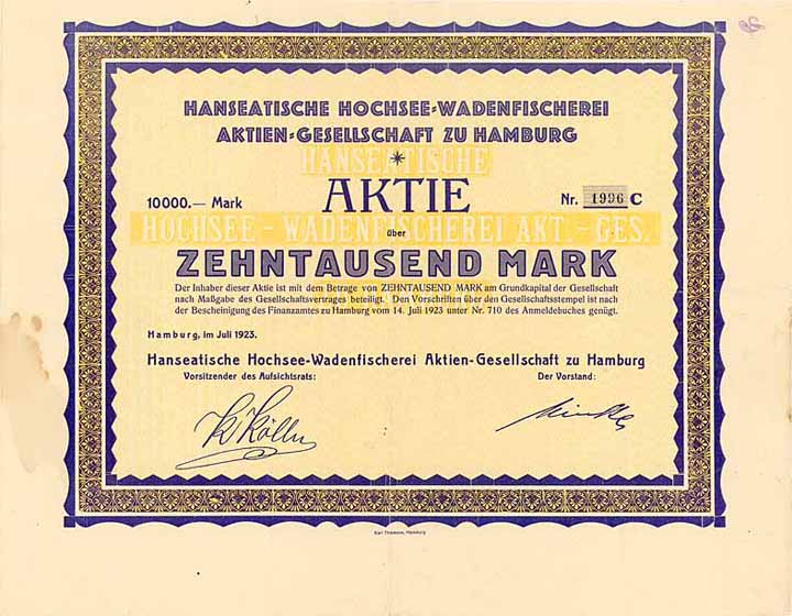Hanseatische Hochsee-Wadenfischerei AG