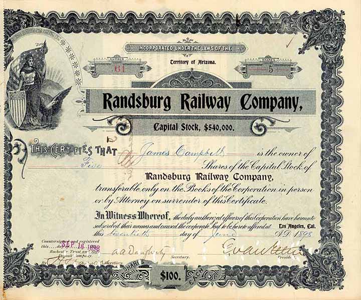 Randsburg Railway