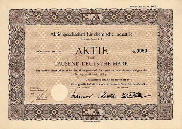 AG für chemische Industrie