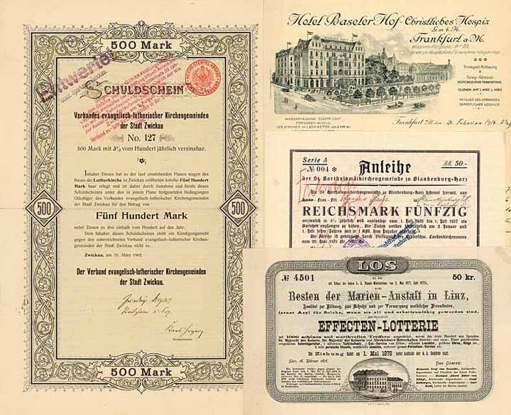 Kirchen und Soziales (18 Stücke)