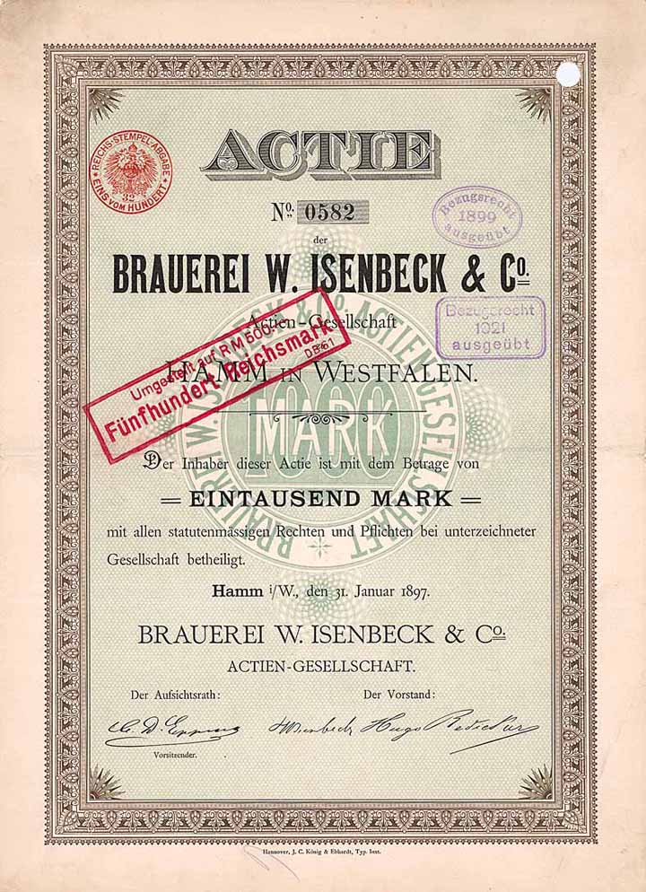 Brauerei W. Isenbeck & Co. AG