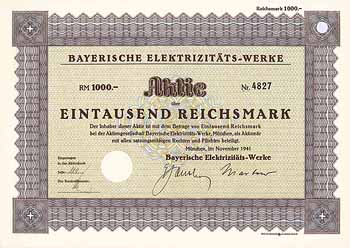 Bayerische Elektrizitäts-Werke