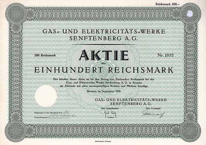 Gas- und Elektricitäts-Werke Senftenberg AG