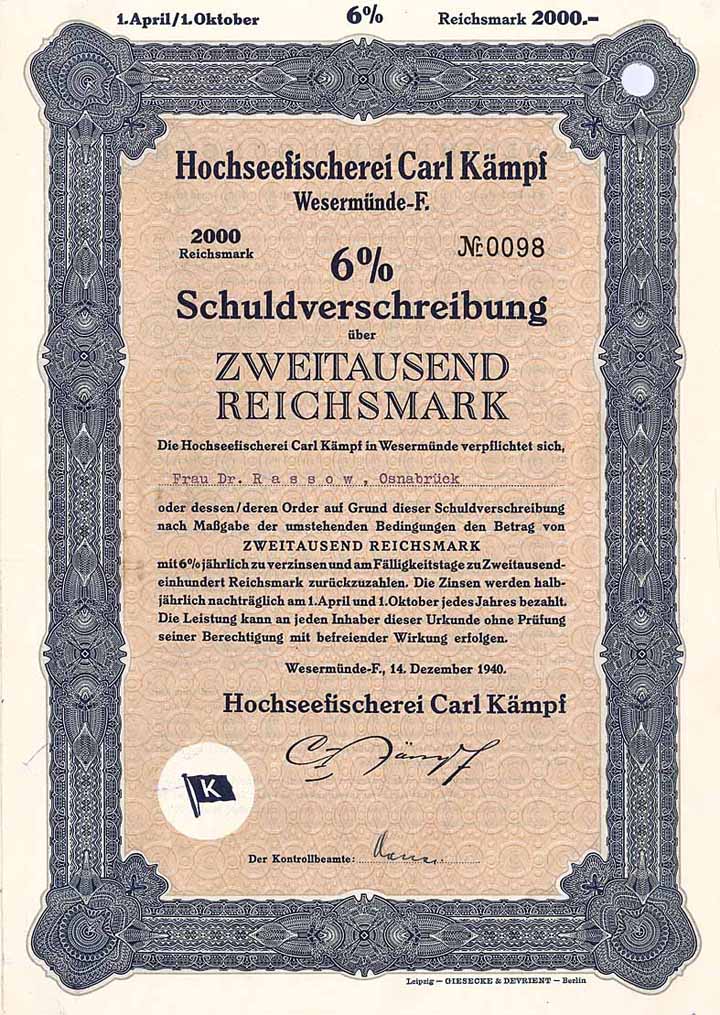 Hochseefischerei Carl Kämpf