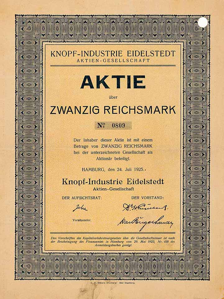 Knopf-Industrie Eidelstedt AG