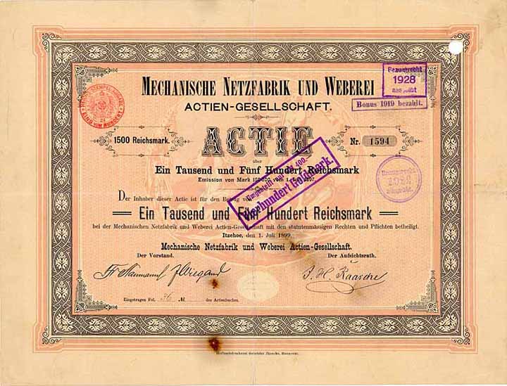 Mechanische Netzfabrik und Weberei AG