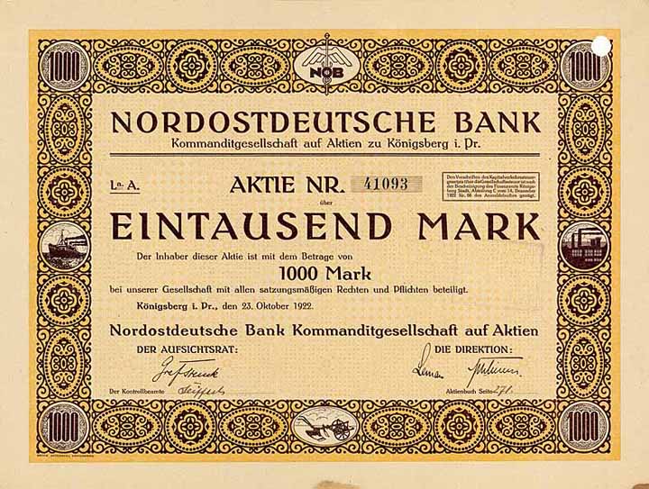 Nordostdeutsche Bank KGaA