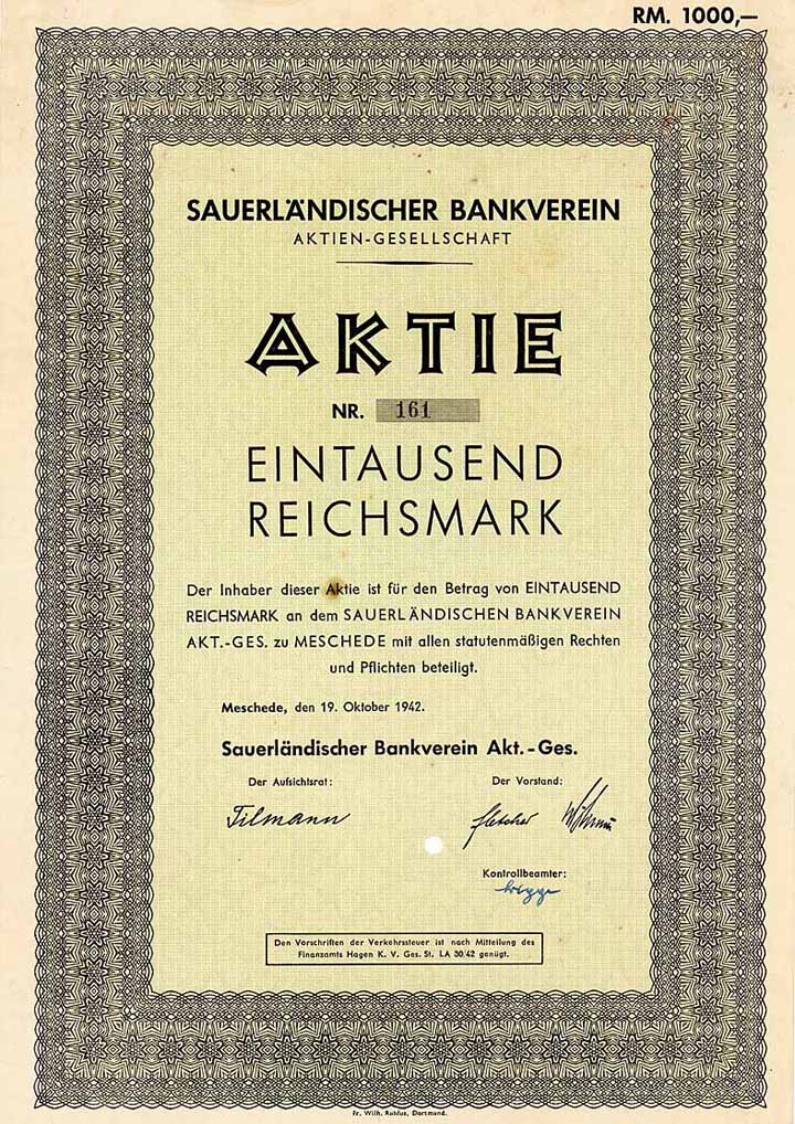 Sauerländischer Bankverein AG