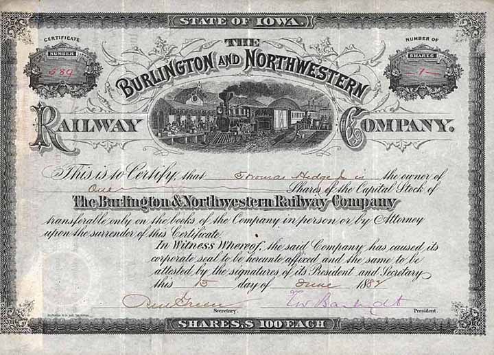 Burlington & Northwestern Railway