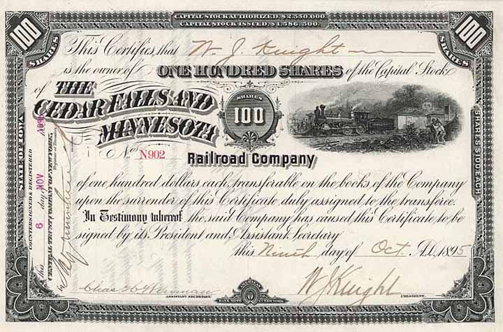 Cedar Falls & Minnesota Railroad