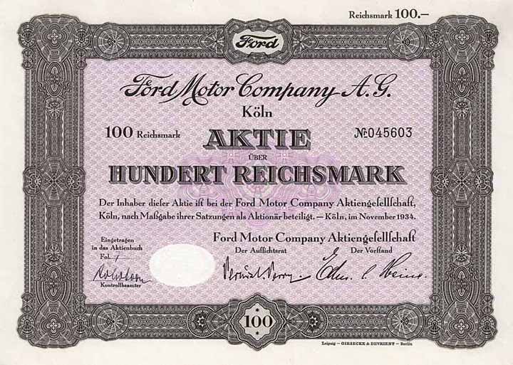 Ford Motor Company AG